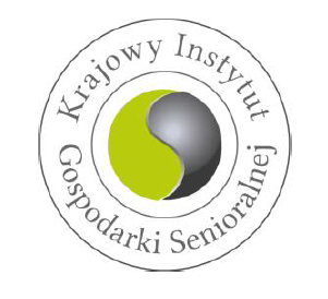 Logo Krajowego Instytutu Gospodarki Senioralnej