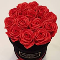 bukiet czerwonych róż