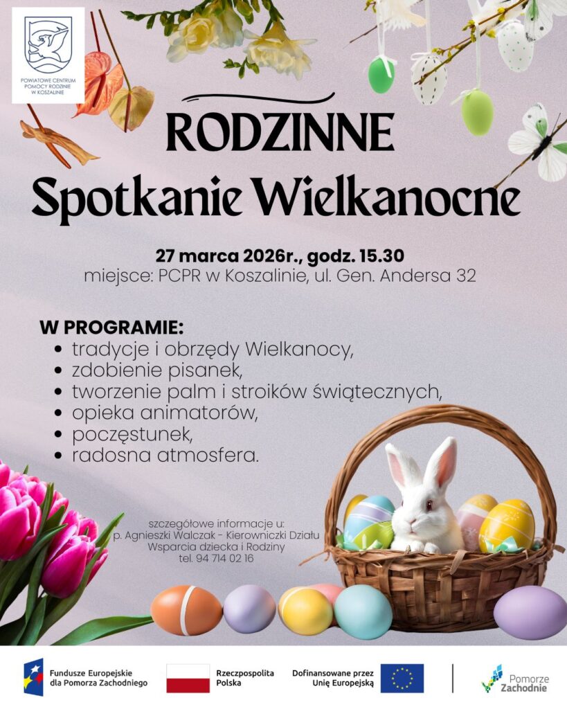 plakat Rodzinne Spotkanie Wielkanocne 